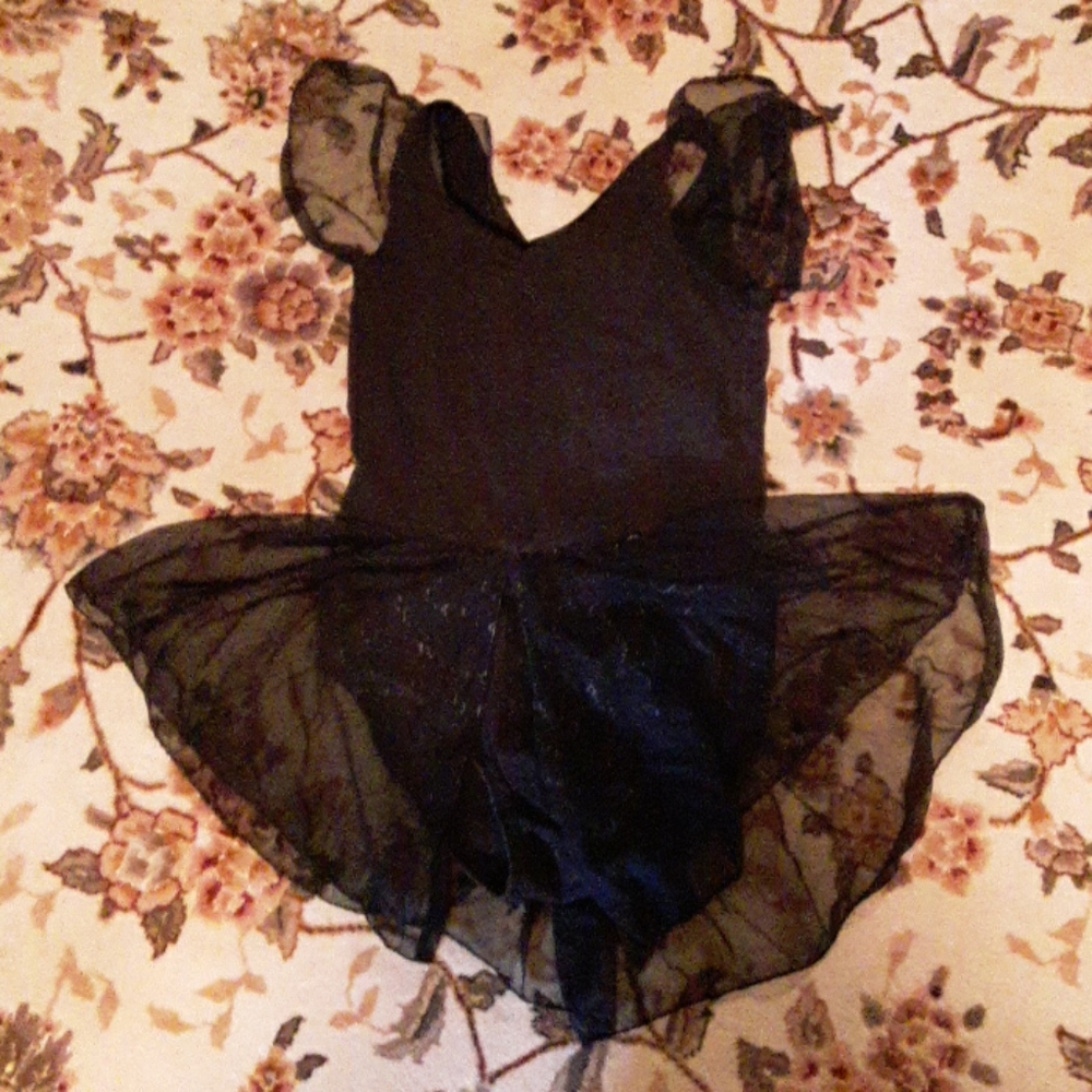 Girl's Future Star Black Leotard